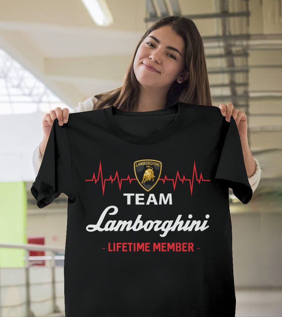 Team Lamborghini Lifetime Member T-Shirt