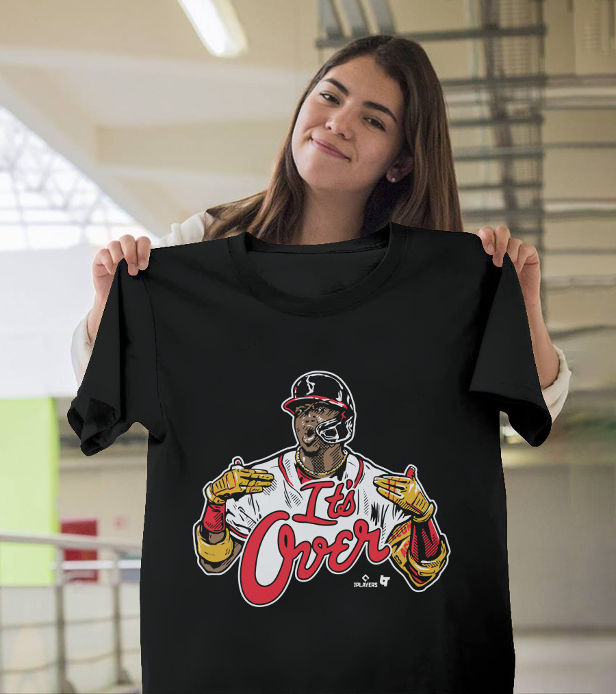 It's Over Baseball Illustration By 7Players And BT Skills T-Shirt