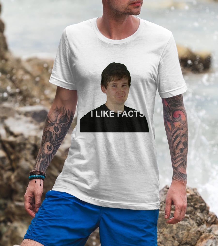 I Like Facts Fiend Carl Smallwood T-Shirt