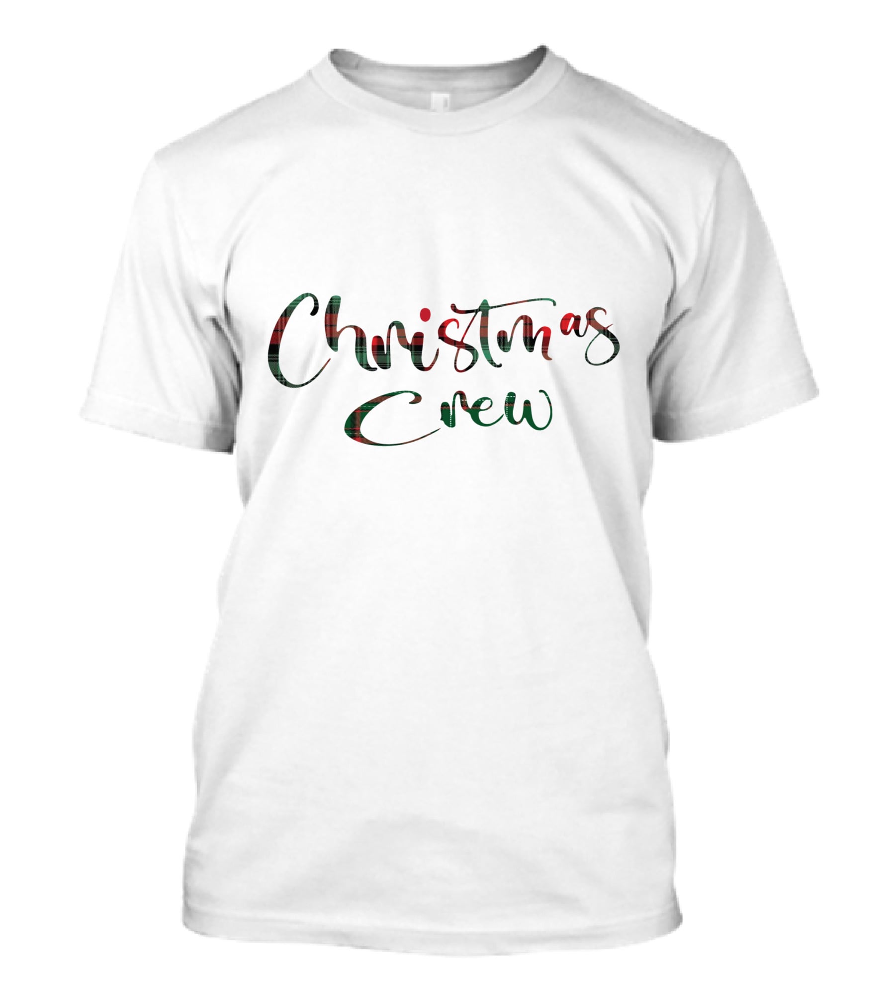 Christmas Crew Plaid T-Shirt