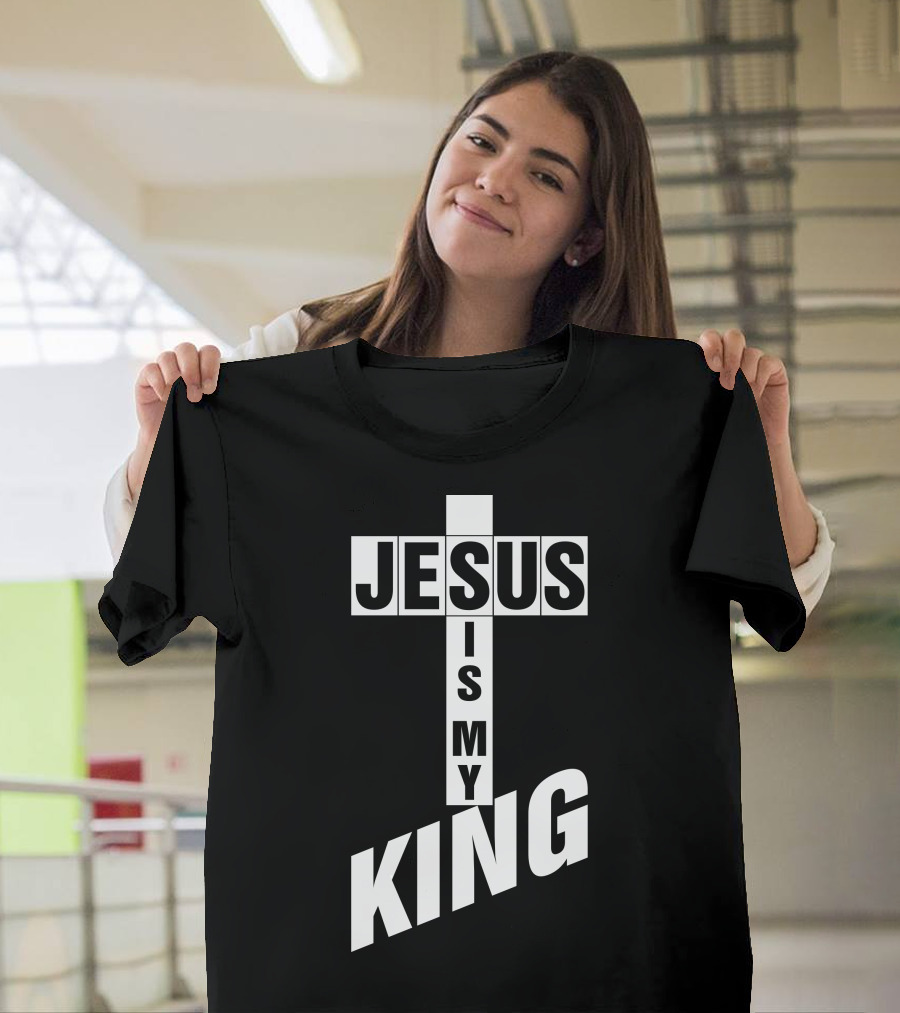 Jesus Is My King Cross T-Shirt