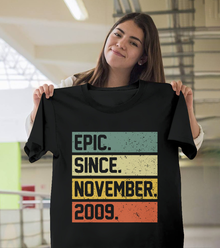 Epic Since November 2009 Retro T-Shirt