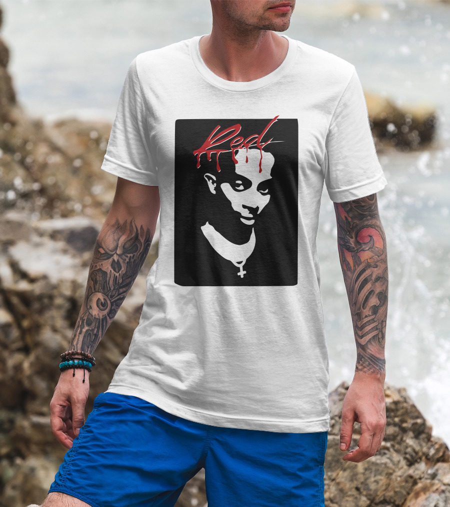 Playboi Carti Whole Lotta Red Dripping Face T-Shirt