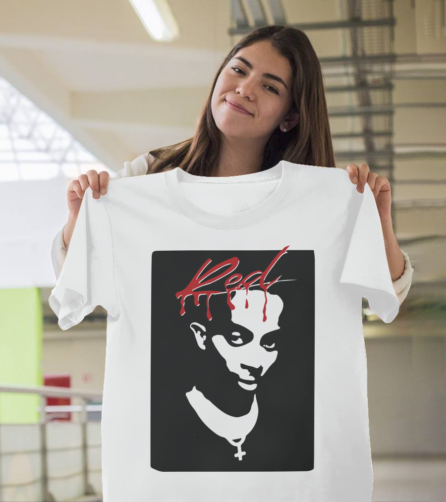 Playboi Carti Whole Lotta Red Dripping Face T-Shirt