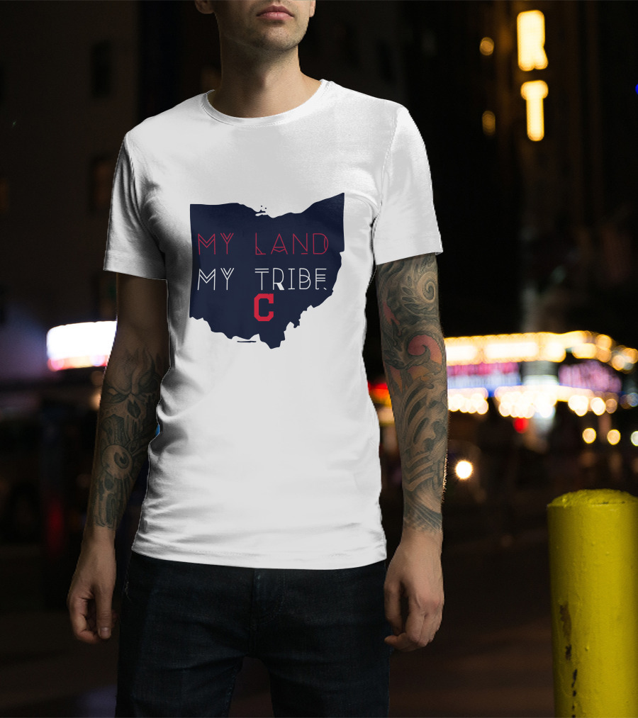 My Land My Tribe Cleveland C Indians T-Shirt