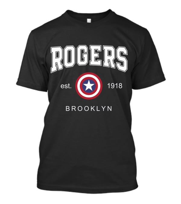 Rogers Est 1918 Brooklyn Star Shield T-Shirt