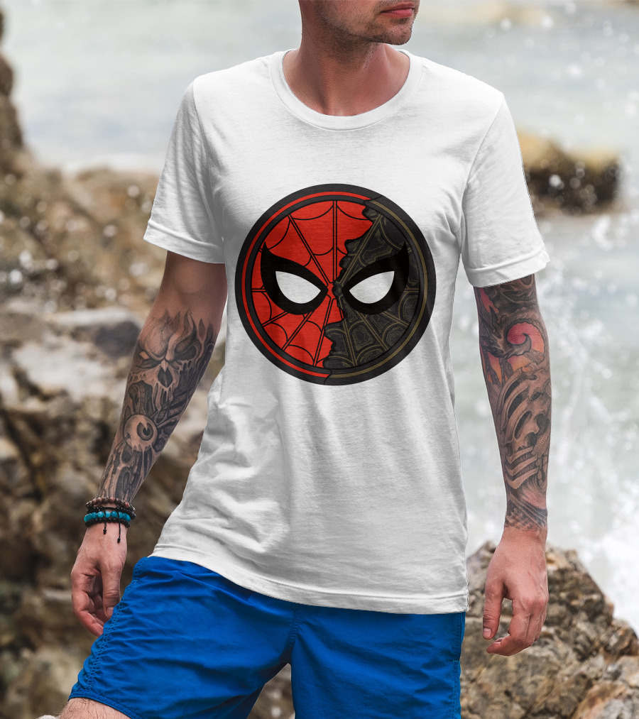 Spider-Man No Way Home Dual Mask T-Shirt