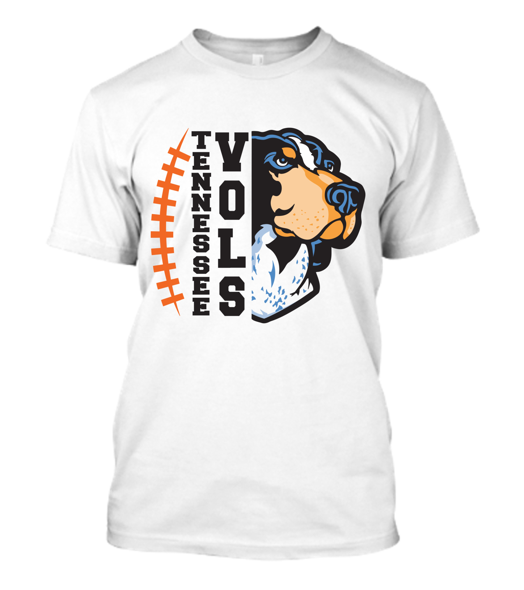 Tennessee Vols Football Dog Sublimation T-Shirt