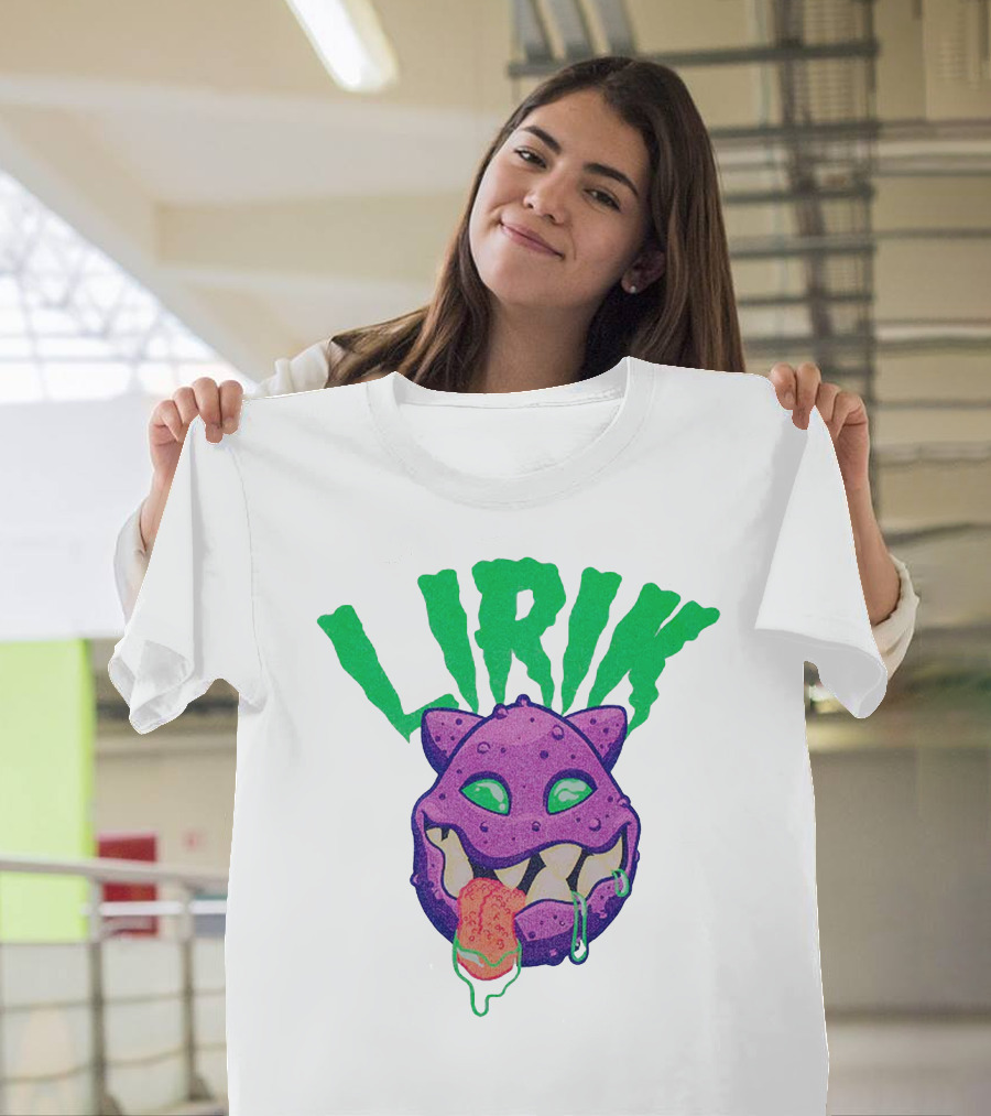 LIRIK JAWS LS Monster Head T-Shirt