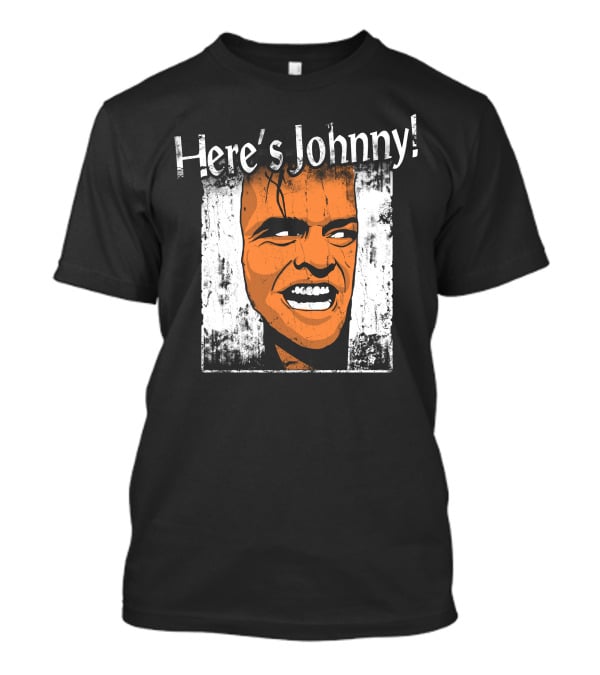 Here's Johnny The Shining Iconic Horror Movie Scene T-Shirt
