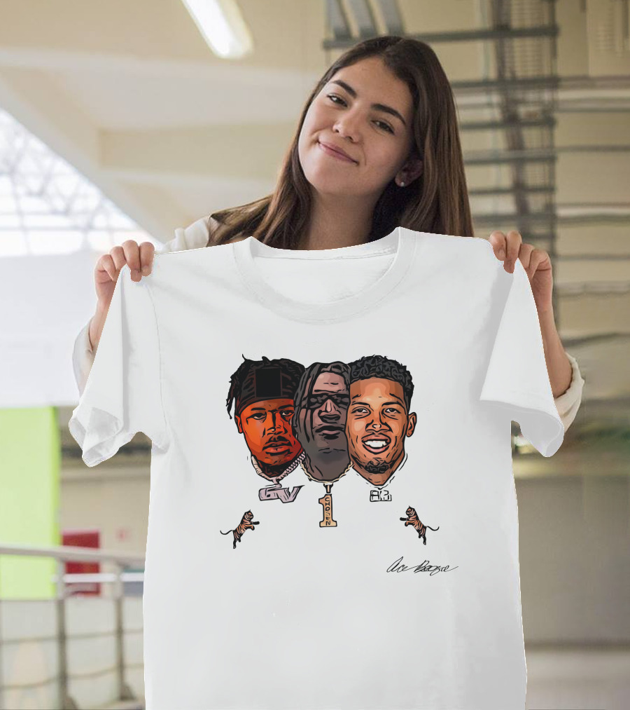 Tres Amigos New GV Tyson AB Art by Ace Boogie T-Shirt