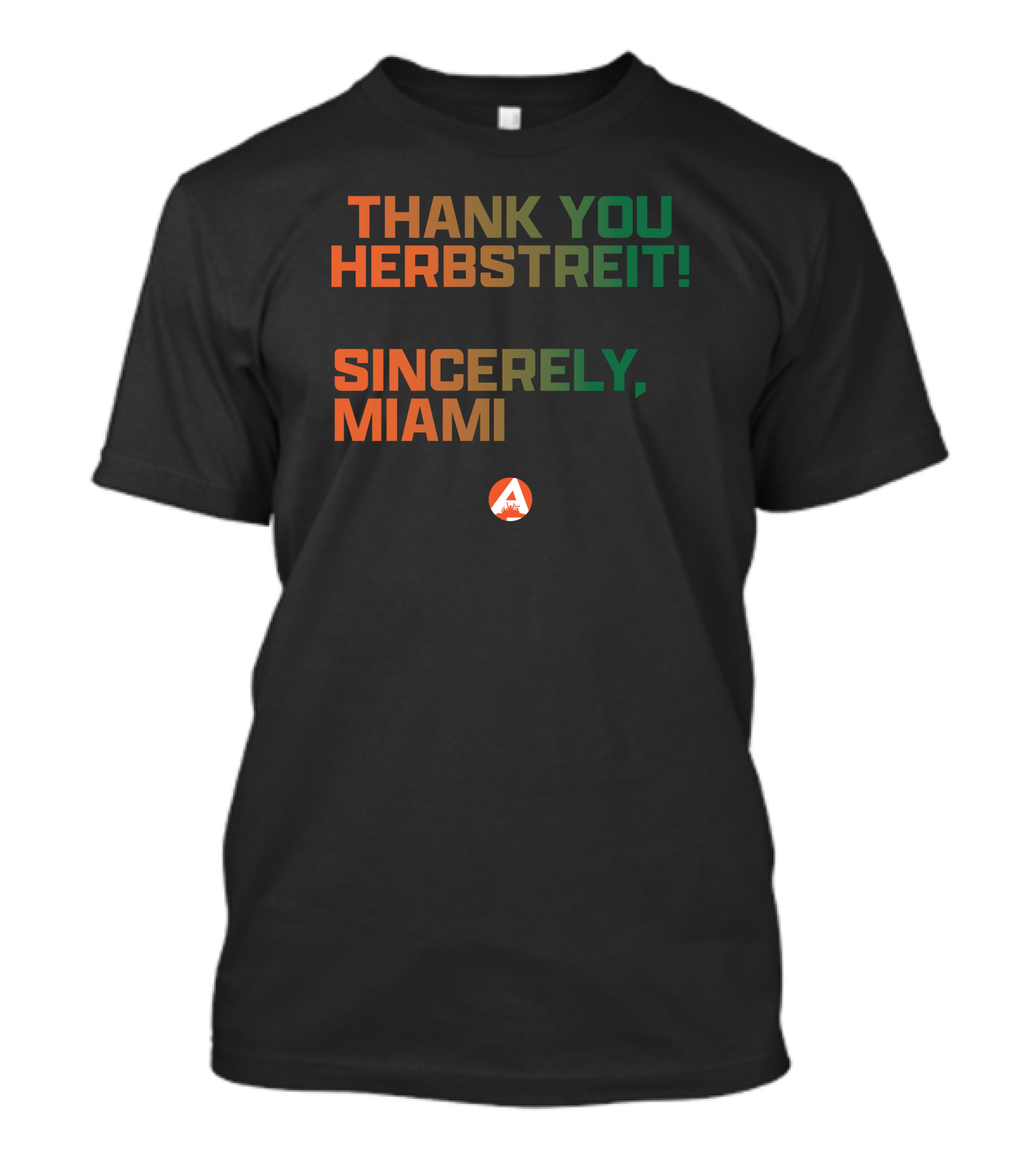 Thank You Herbstreit Sincerely Miami T-Shirt
