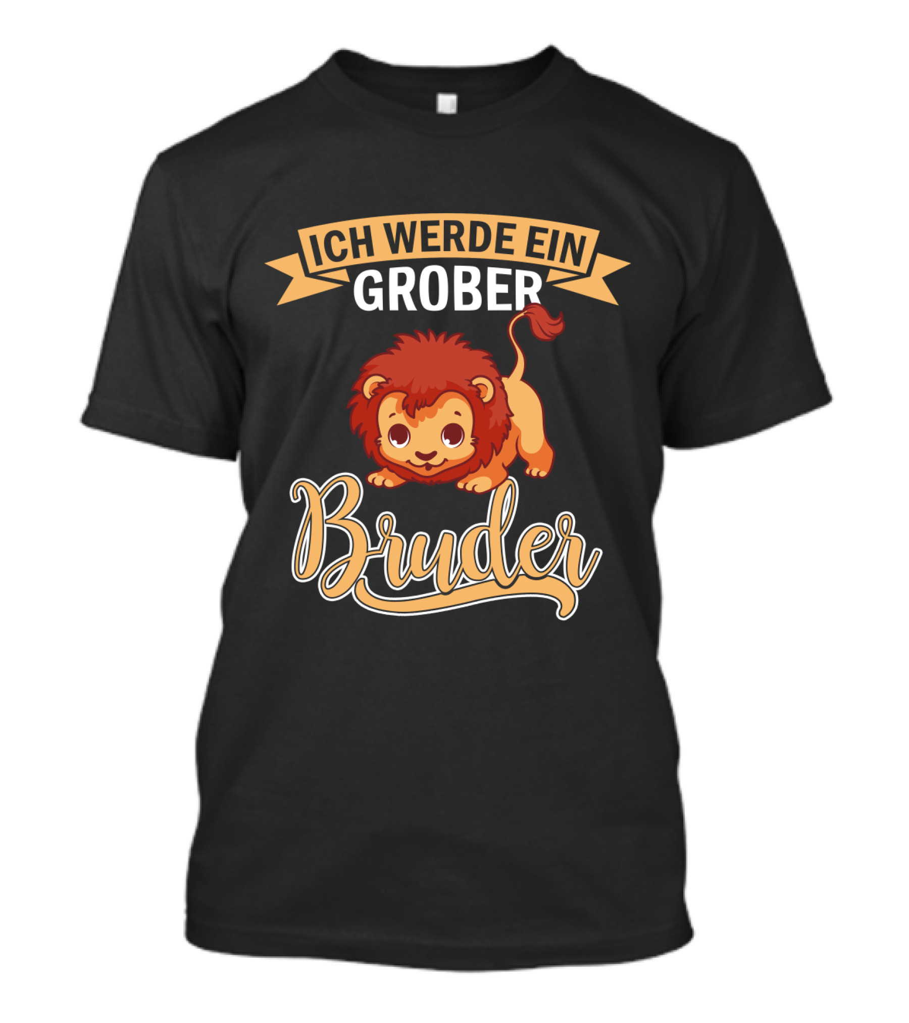 Ich Werde Ein Großer Bruder Löwe T-Shirt