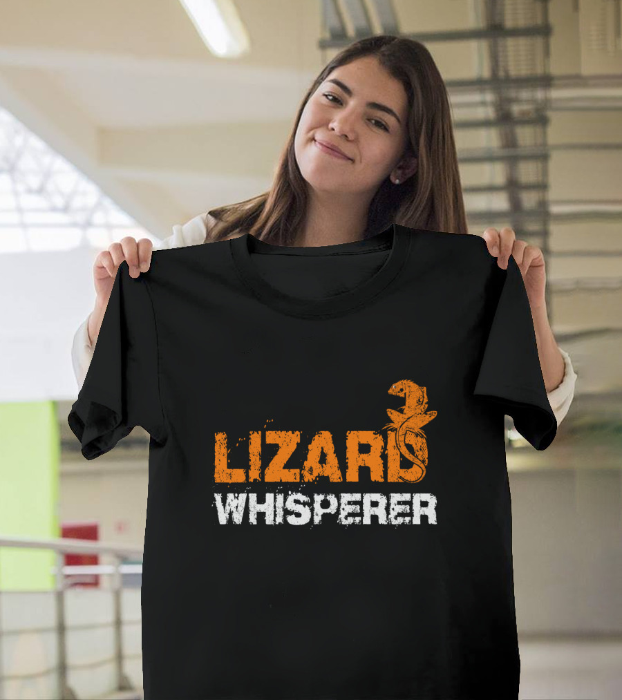 Lizard Whisperer Reptile Enthusiast T-Shirt