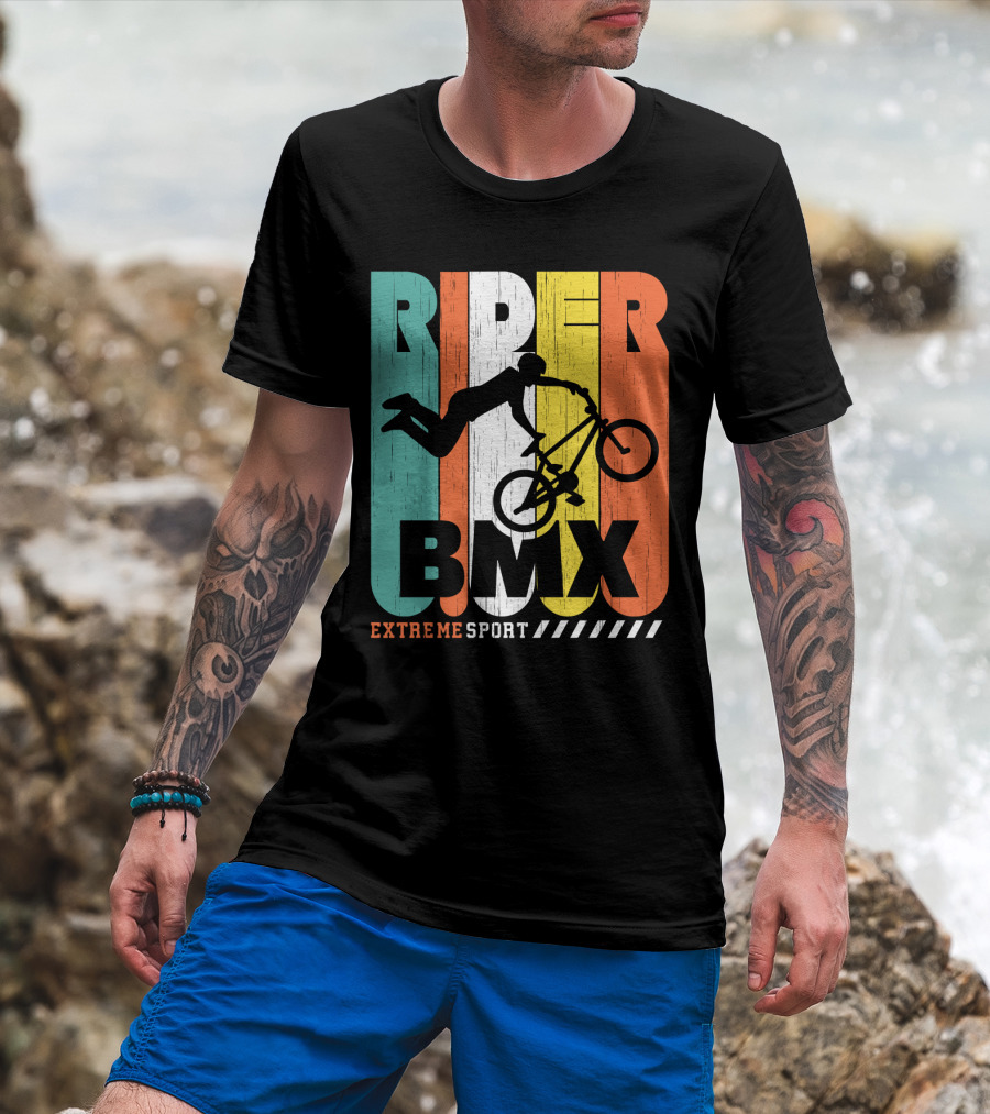 Rider BMX Extreme Sport T-Shirt