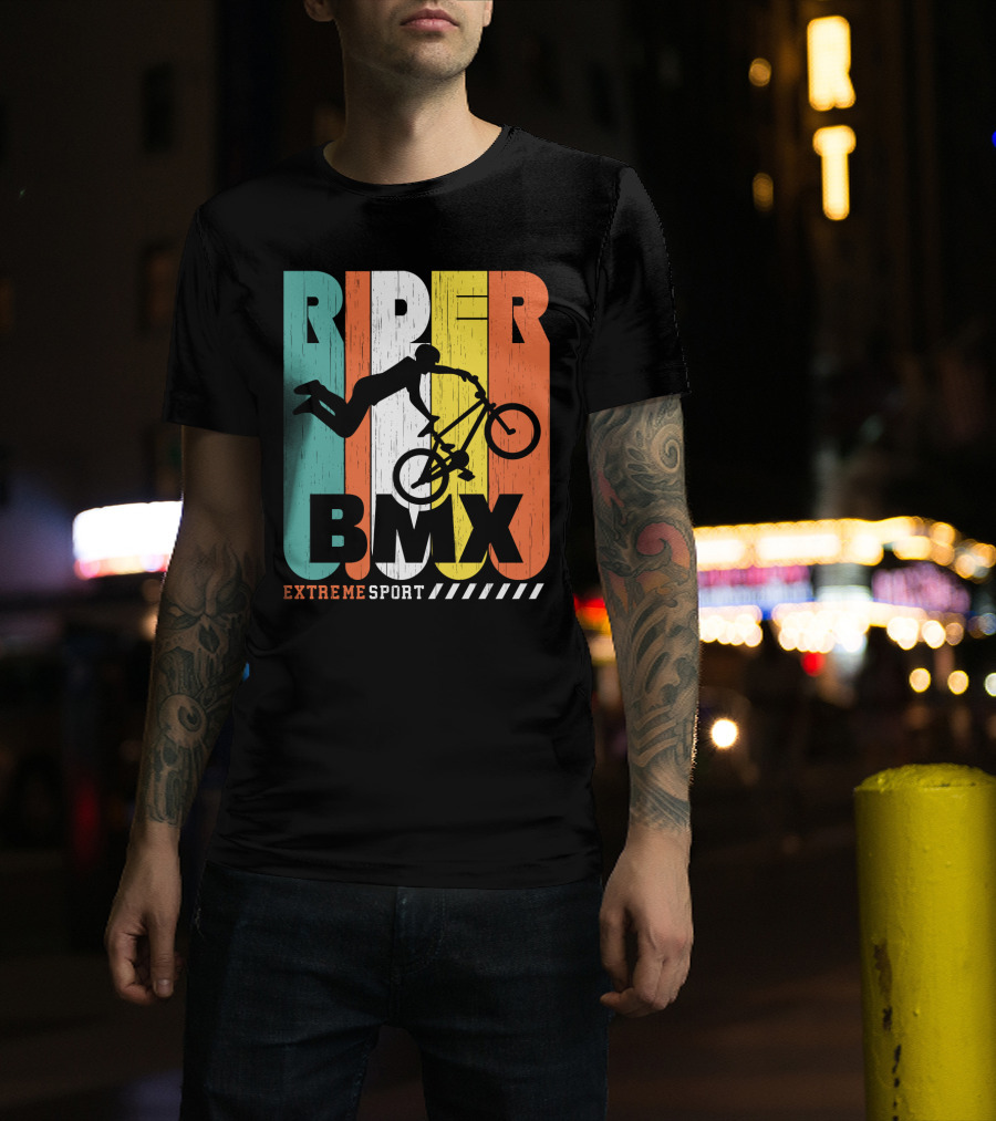 Rider BMX Extreme Sport T-Shirt