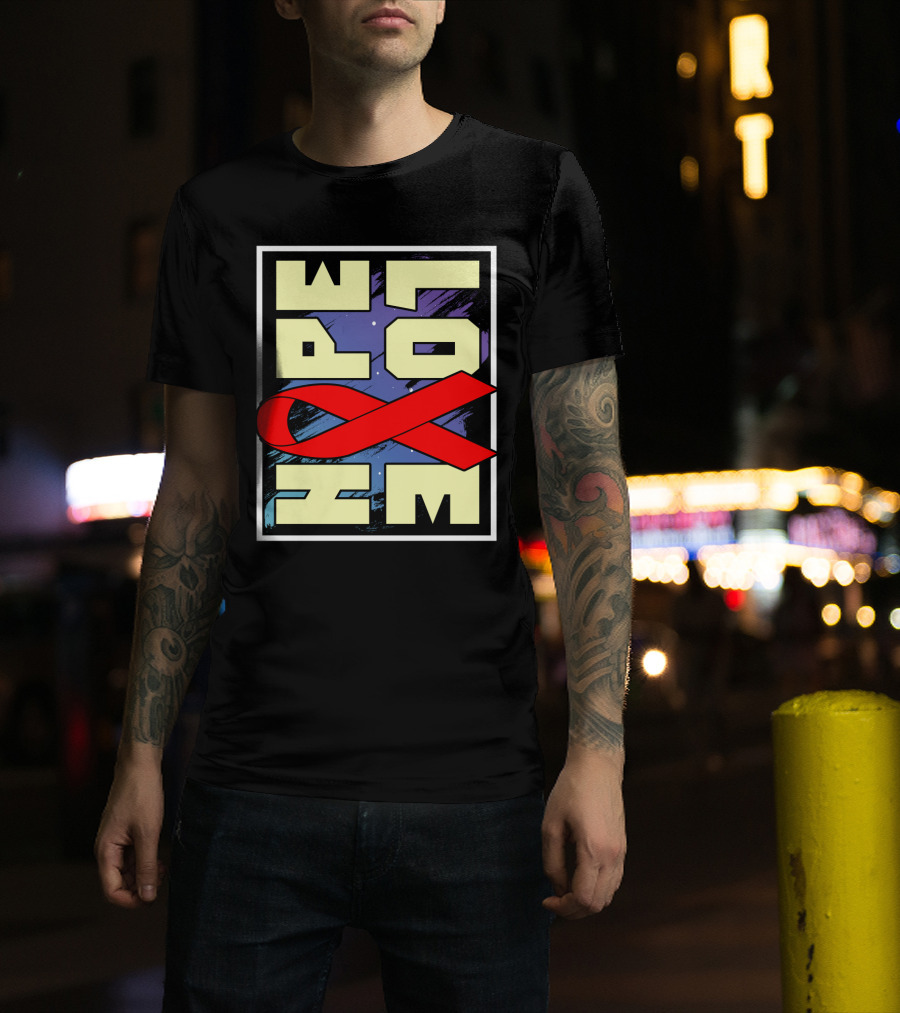 Hope Love Awareness Ribbon T-Shirt