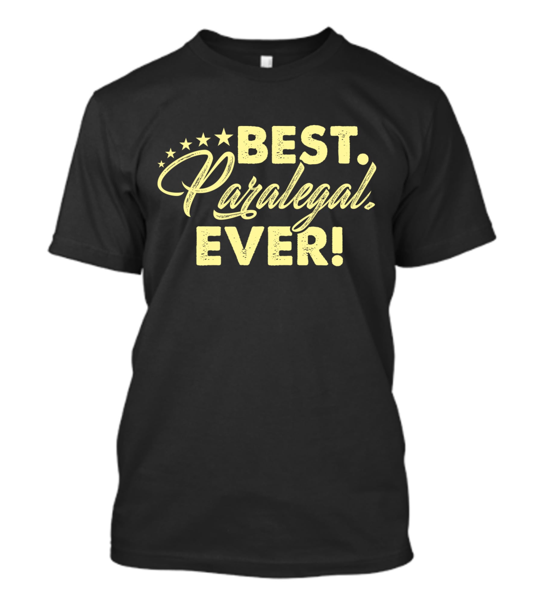 Best Paralegal Ever Five Stars T-Shirt