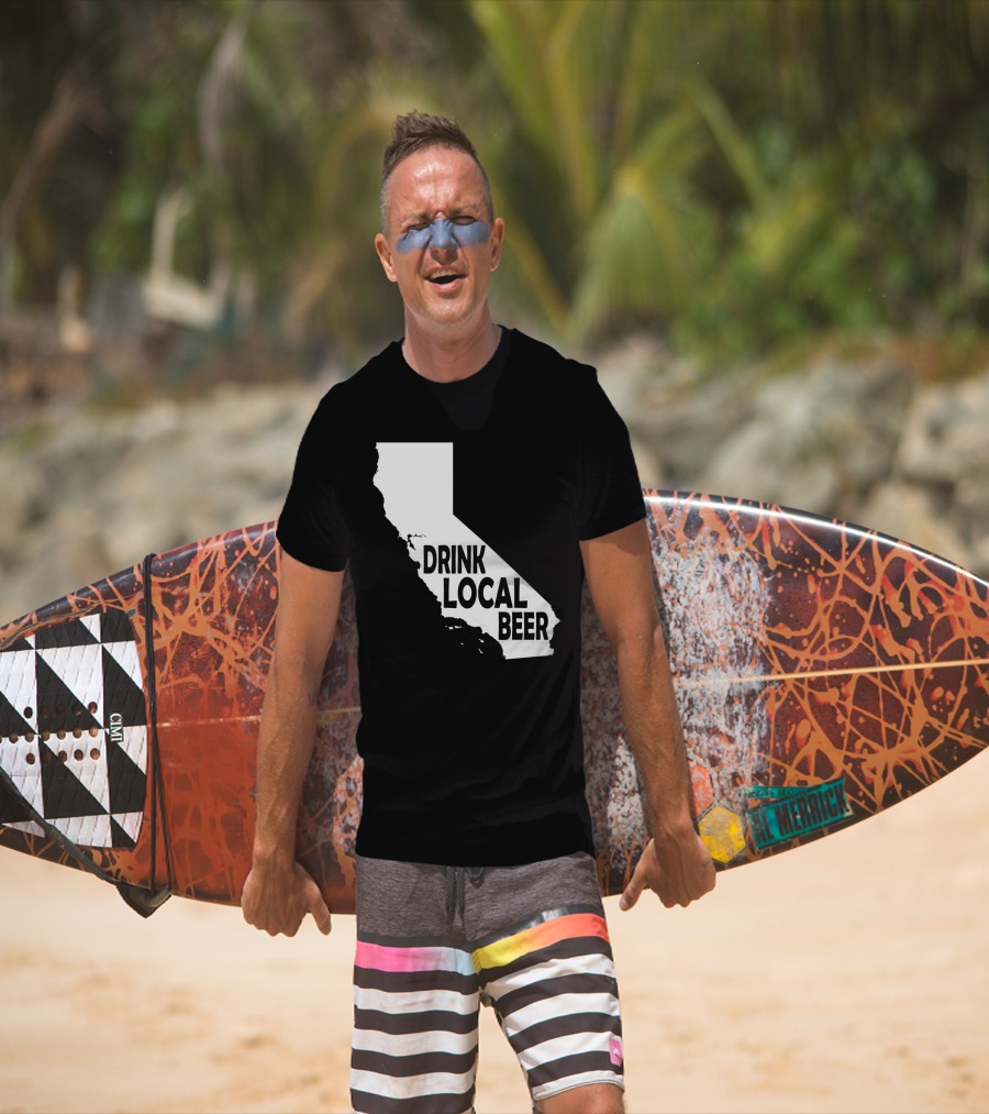 California Drink Local Beer T-Shirt