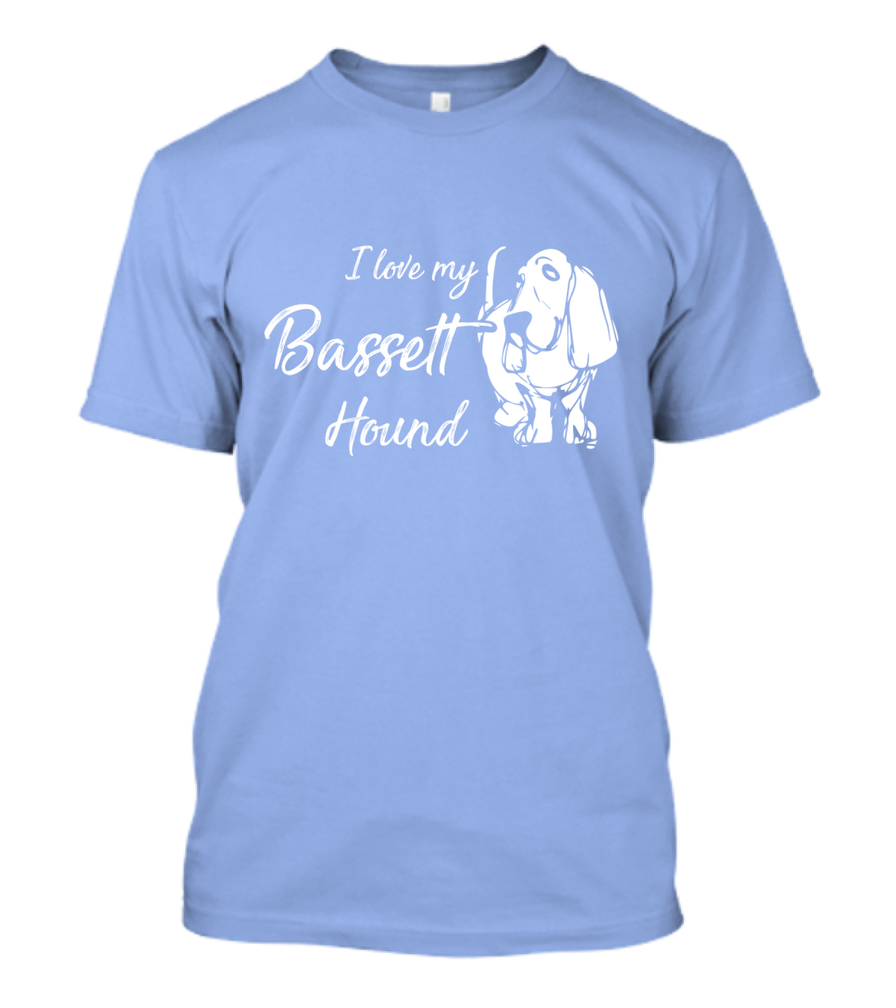 I Love My Basset Hound T-Shirt