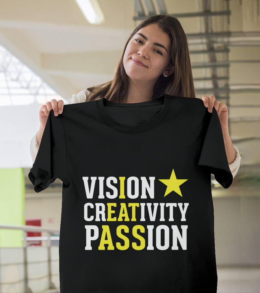 Vision Creativity Passion Star T-Shirt