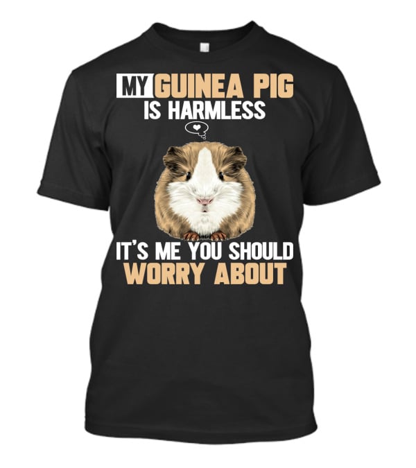 My Guinea Pig Is Harmless It's Me You Should Worry About T-Shirt