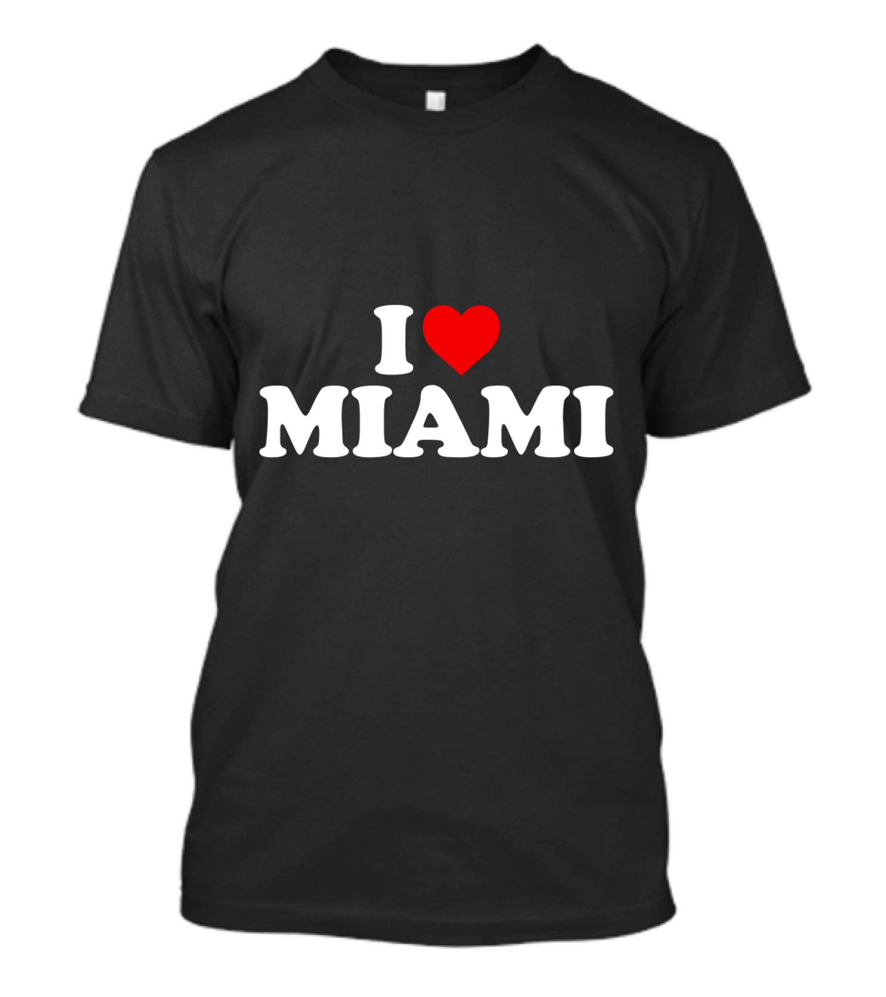 I Love Miami Heart Icon T-Shirt