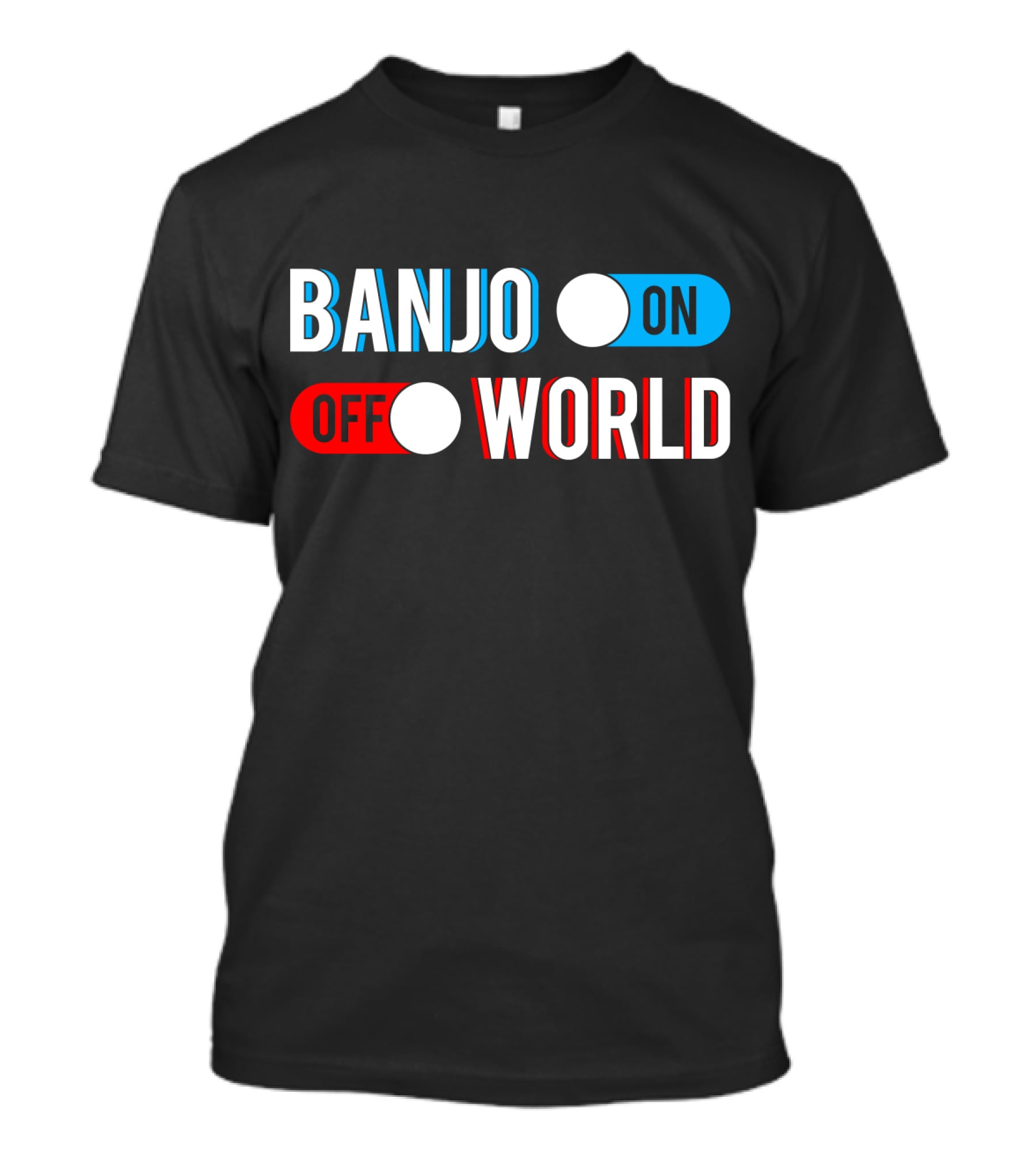 Banjo On Off World T-Shirt