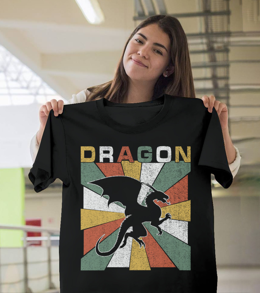 Dragon Vintage 70s Rainbow Burst T-Shirt