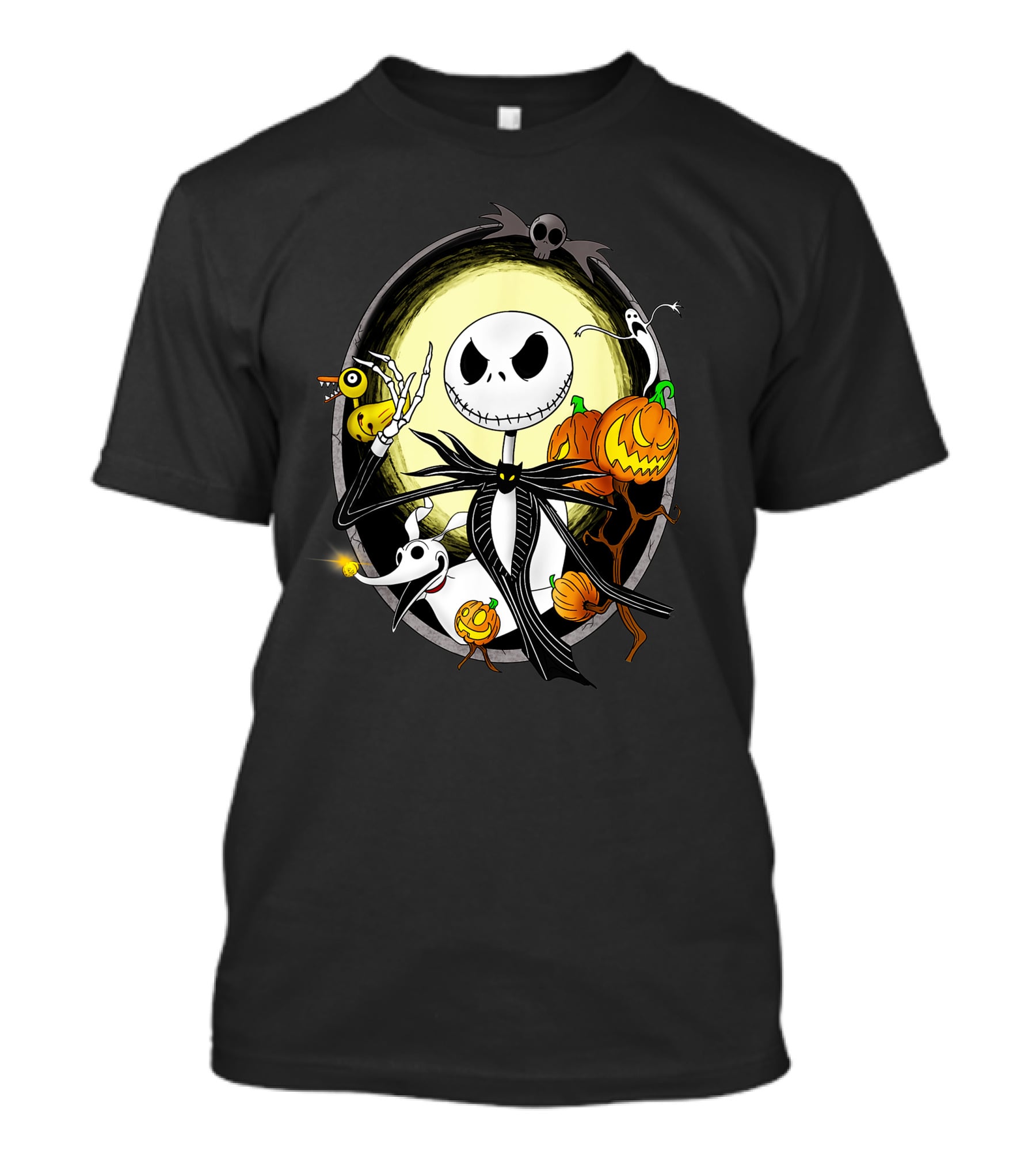 Jack Skellington Halloween Celebration Scene T-Shirt