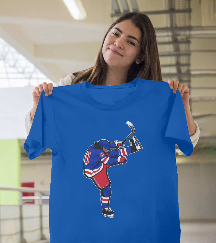 Breadman Celly Hockey Player Victory Dance T-Shirt