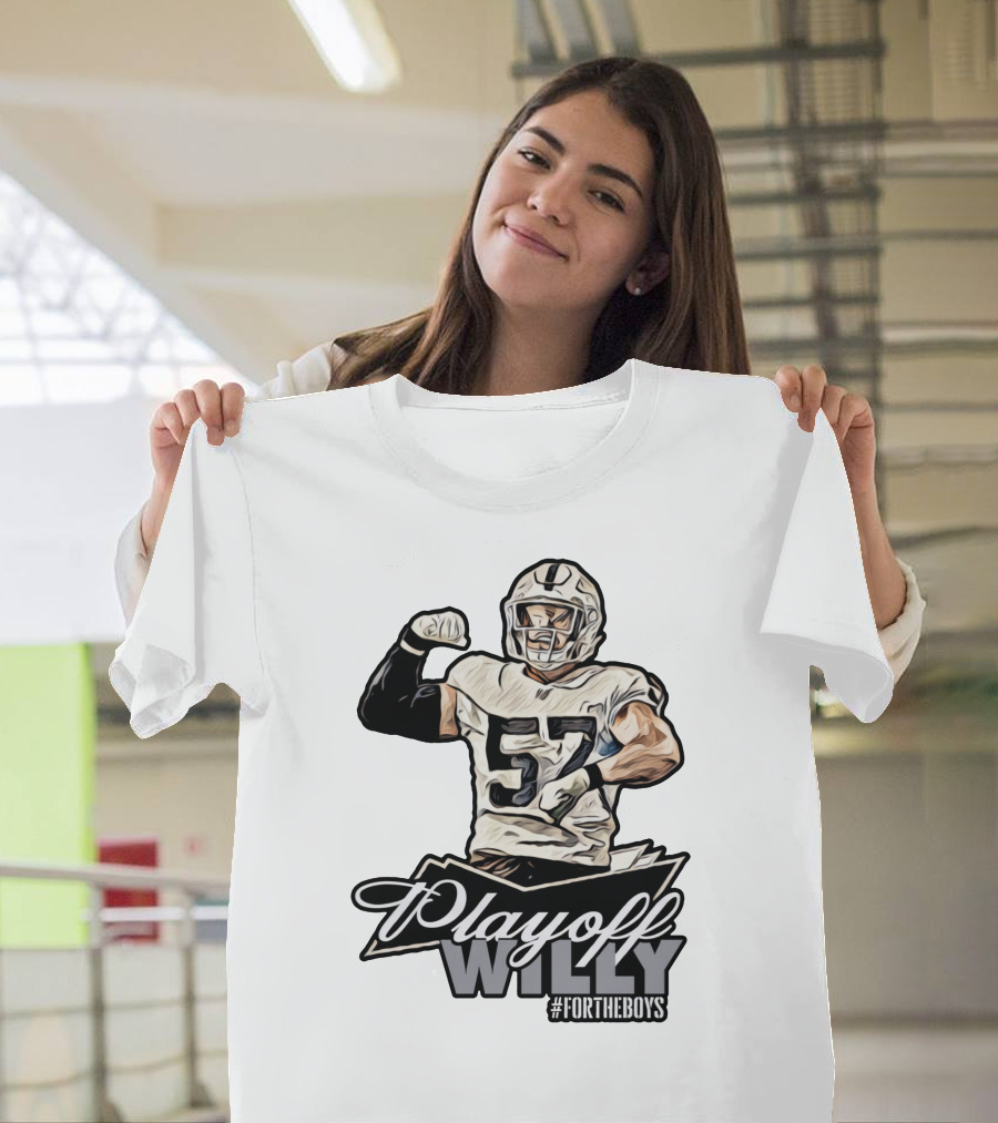 Bussin With The Boys Playoff Willy #FORTHEBOYS Merchandise T-Shirt