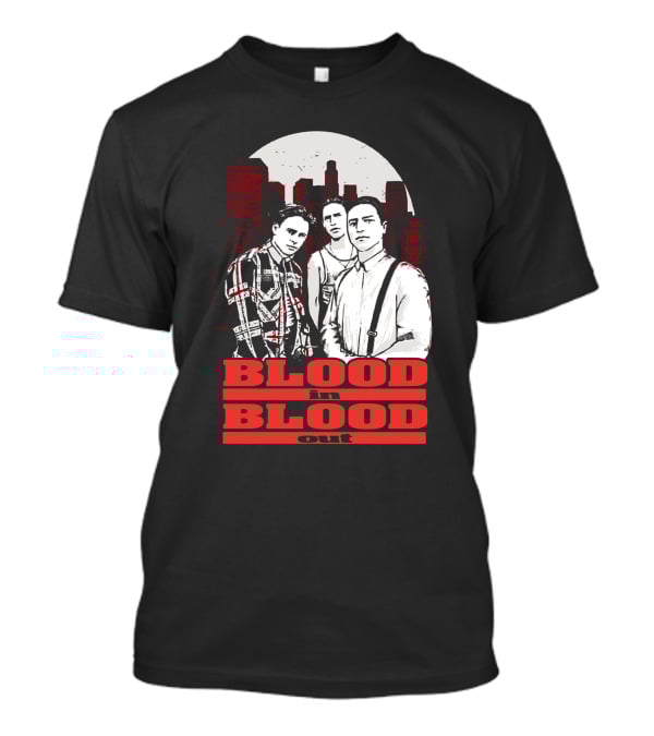 Blood In Blood Out Los Angeles Trio Urban Skyline T-Shirt