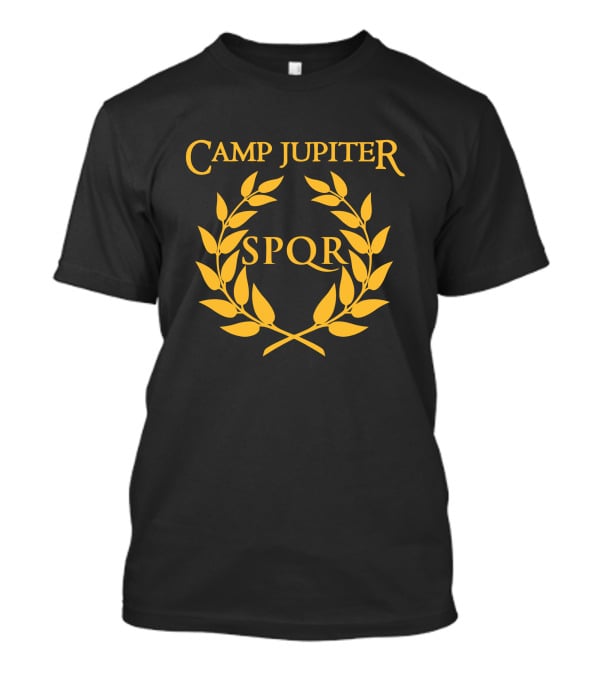Camp Jupiter SPQR Golden Laurel Emblem T-Shirt
