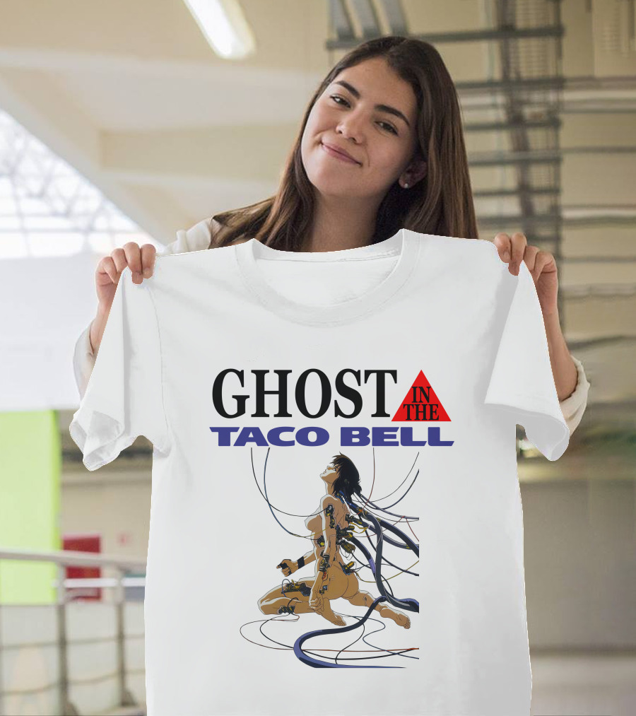 Ghost In The Taco Bell Cyber Aesthetic Fusion T-Shirt