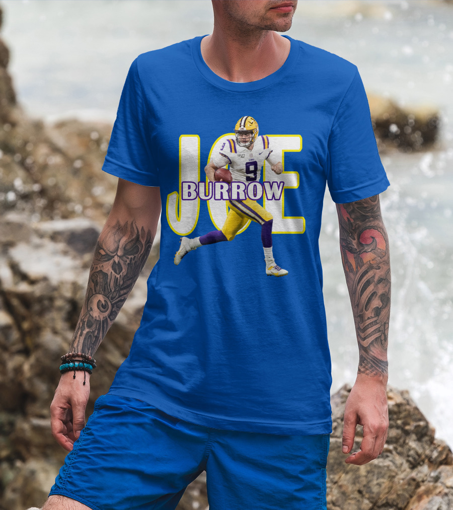 Joe Burrow LSU Football Legends T-Shirt