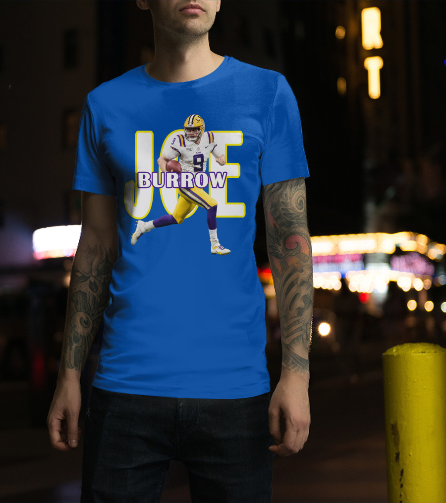 Joe Burrow LSU Football Legends T-Shirt