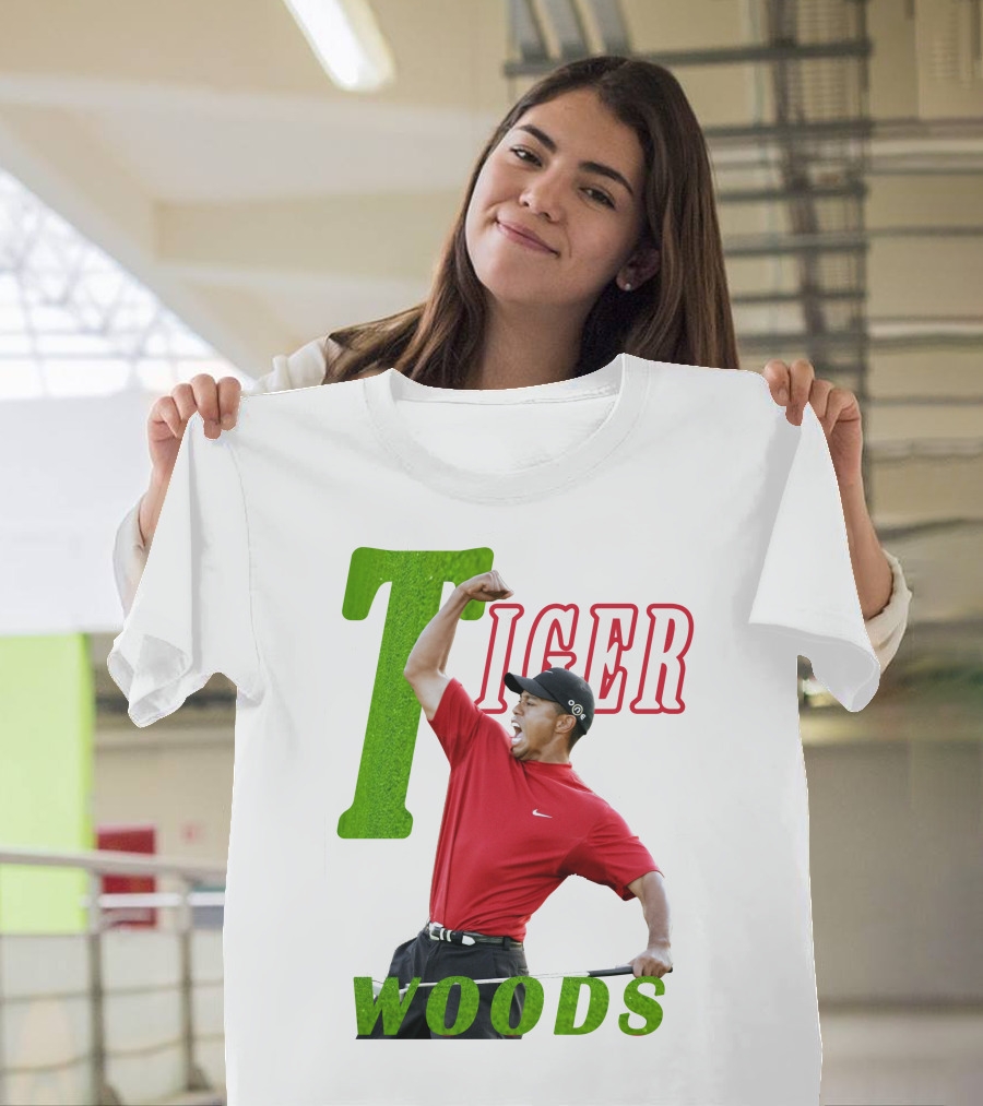 Tiger Woods Golfe Victory T-Shirt