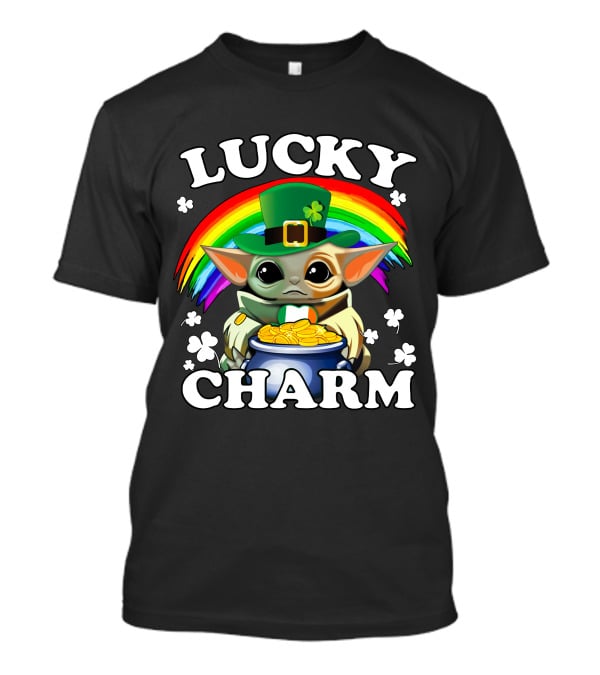 BBYD Lucky Charm Rainbow Leprechaun Coins T-Shirt