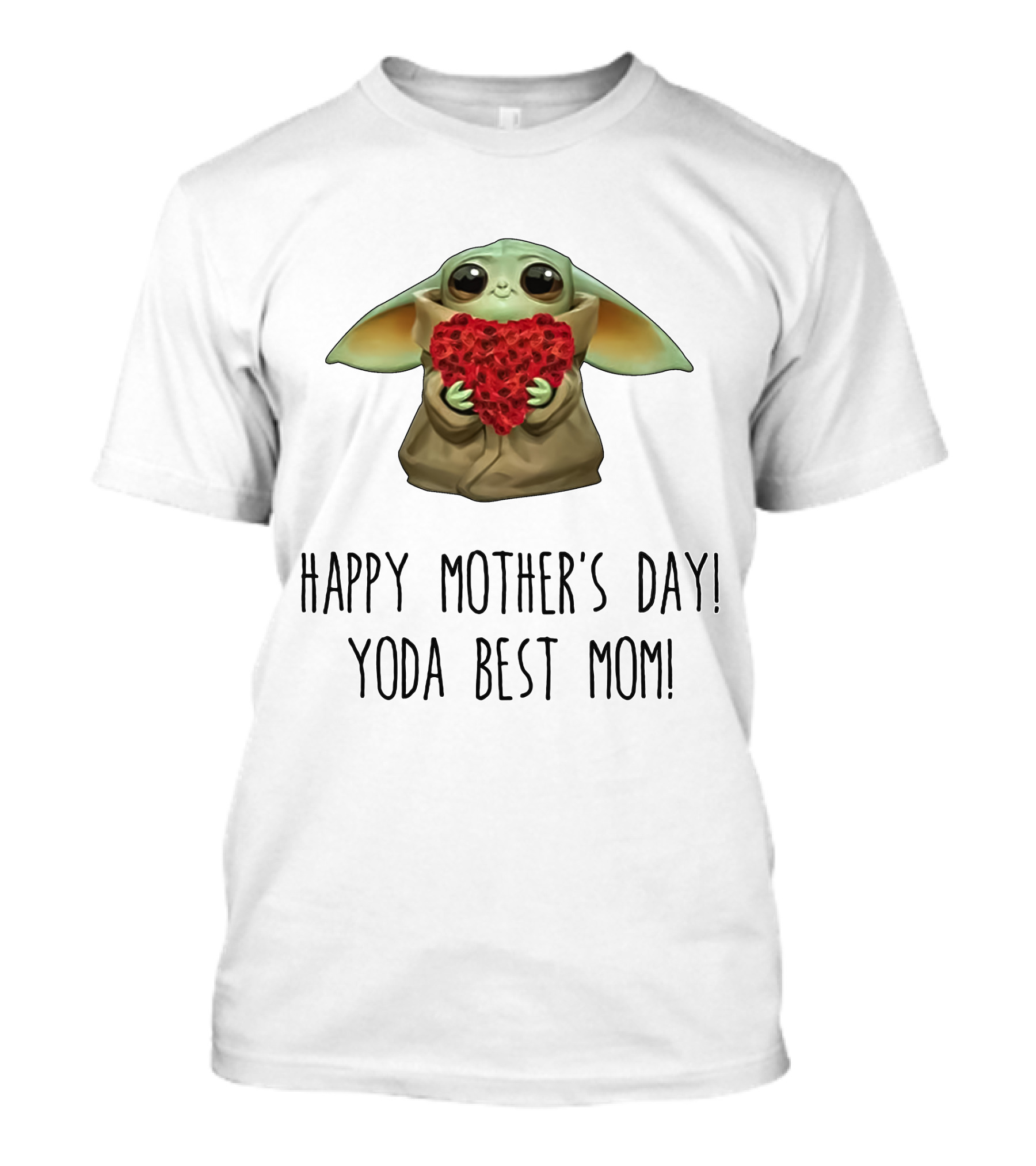 Happy Mother's Day Yoda Best Mom T-Shirt