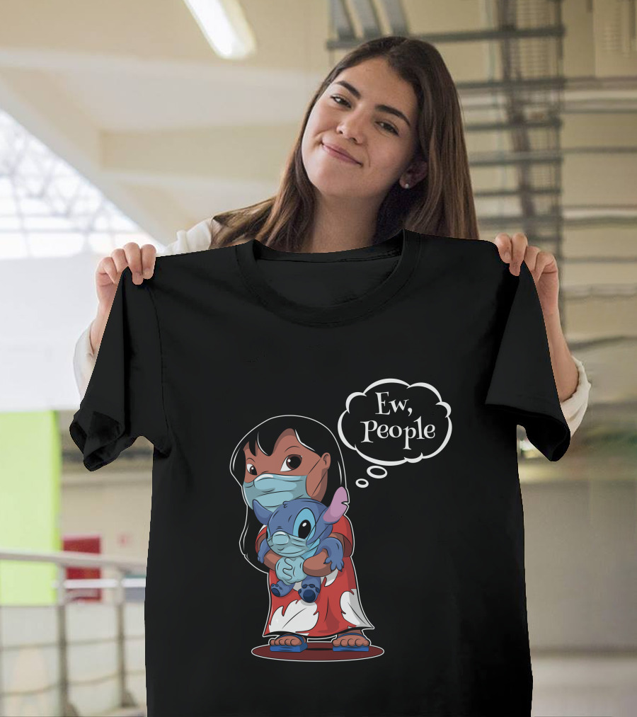 Ew People Masked Duo Humor T-Shirt
