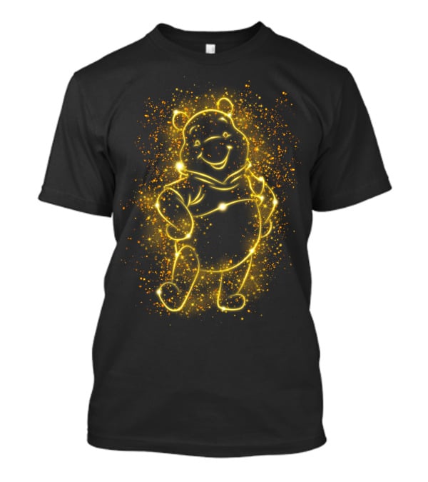 Po Lighr Bear Sparkle Outline T-Shirt