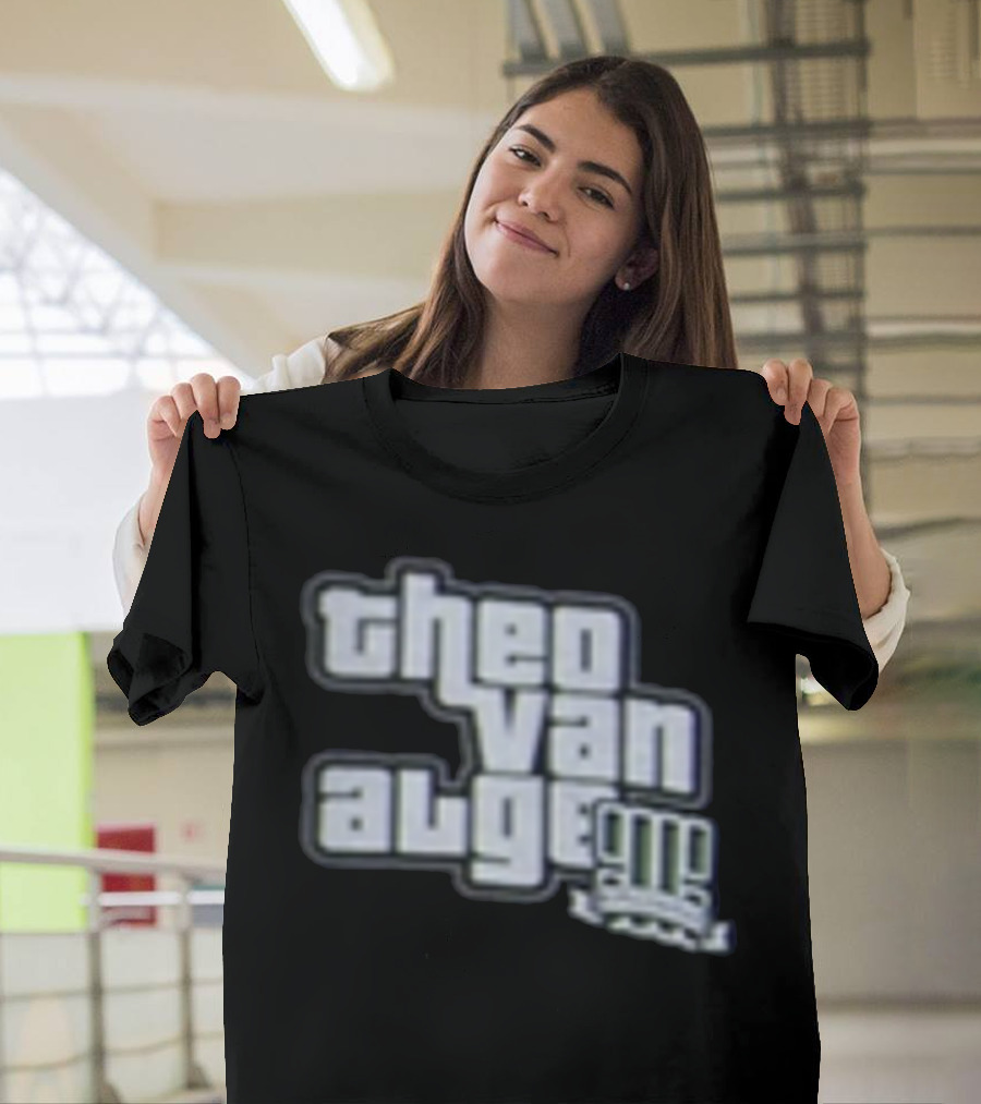 Theo Van Alge GTA Style Retro Gaming T-Shirt