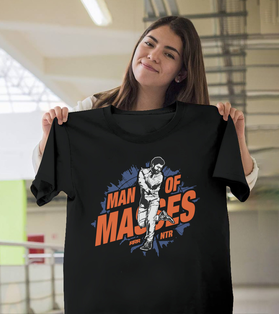 Man Of Masses RRR NTR T-Shirt