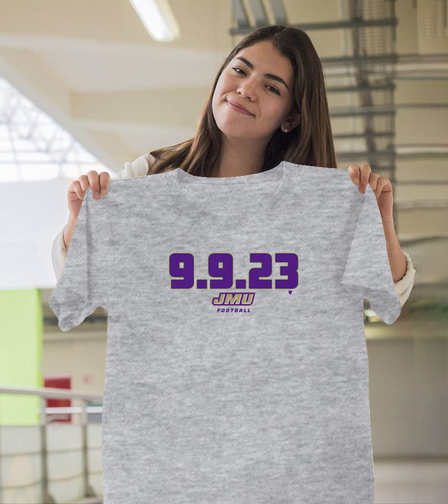 9.9.23 JMU Football Game Day Event T-Shirt