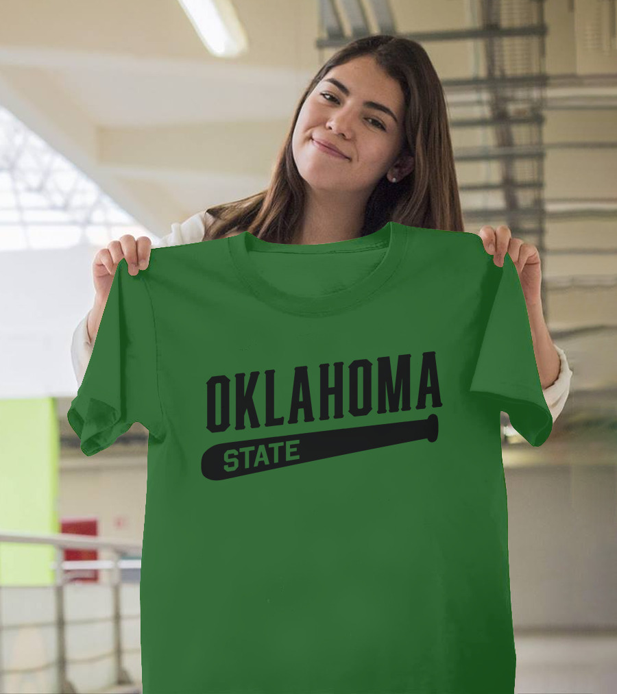 Oklahoma State Baseball Bat T-Shirt