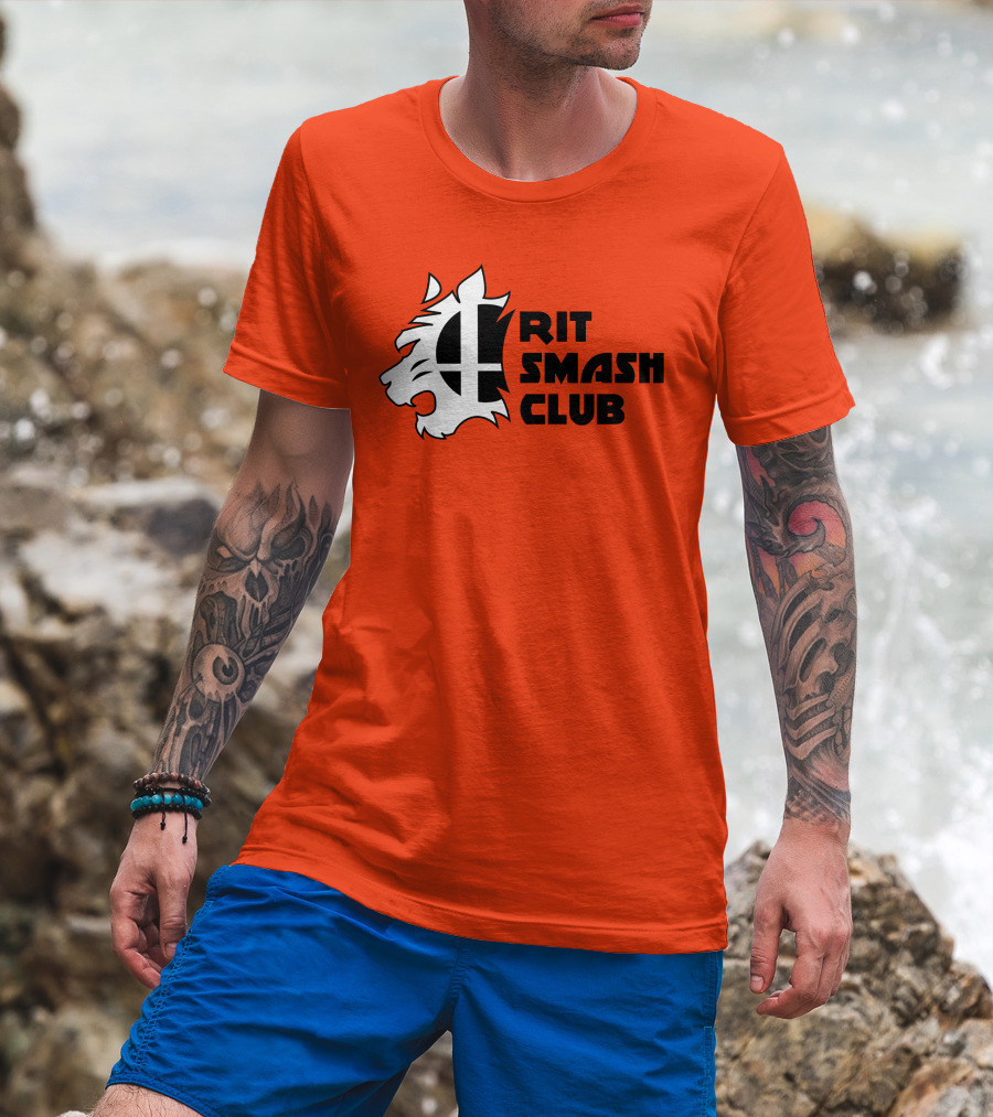 RIT Smash Club Super Smash Bros Tiger T-Shirt
