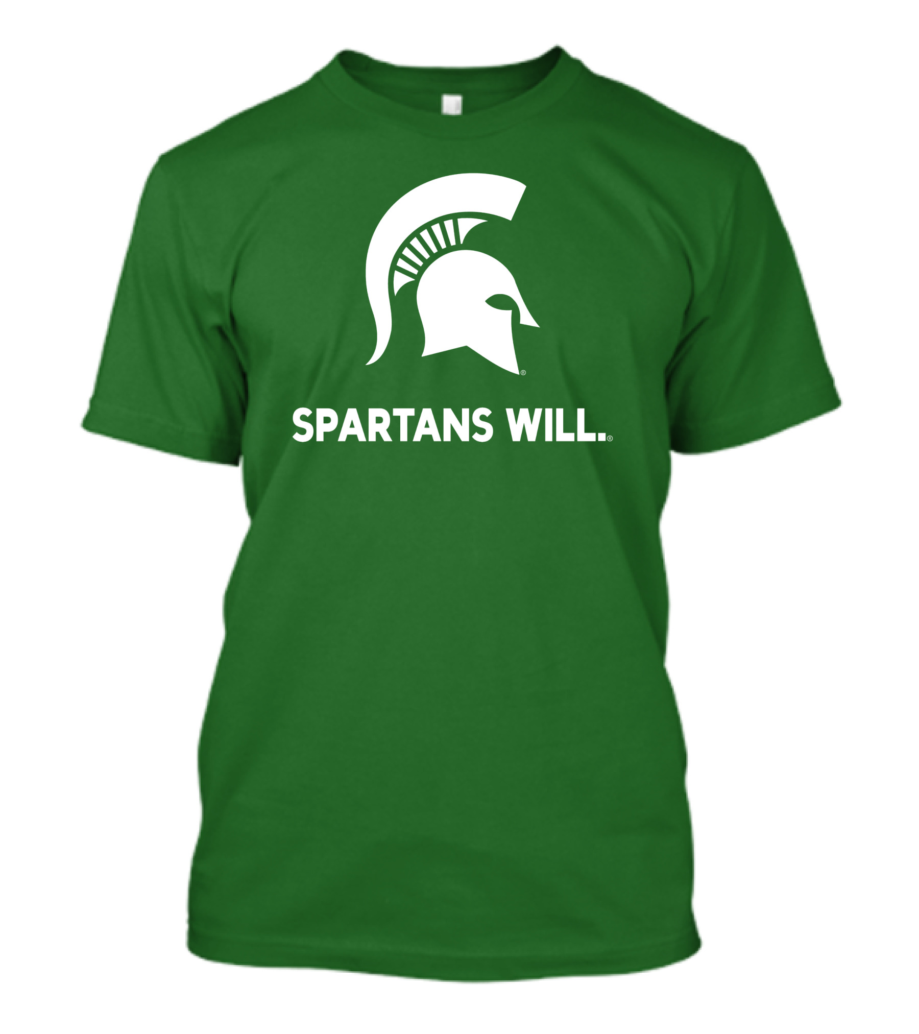 Spartans Will Michigan State Helmet T-Shirt