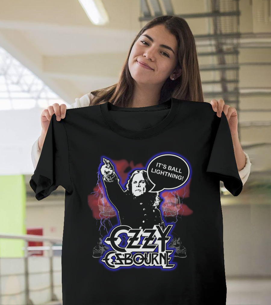 Ozzy Osbourne It's Ball Lightning T-Shirt
