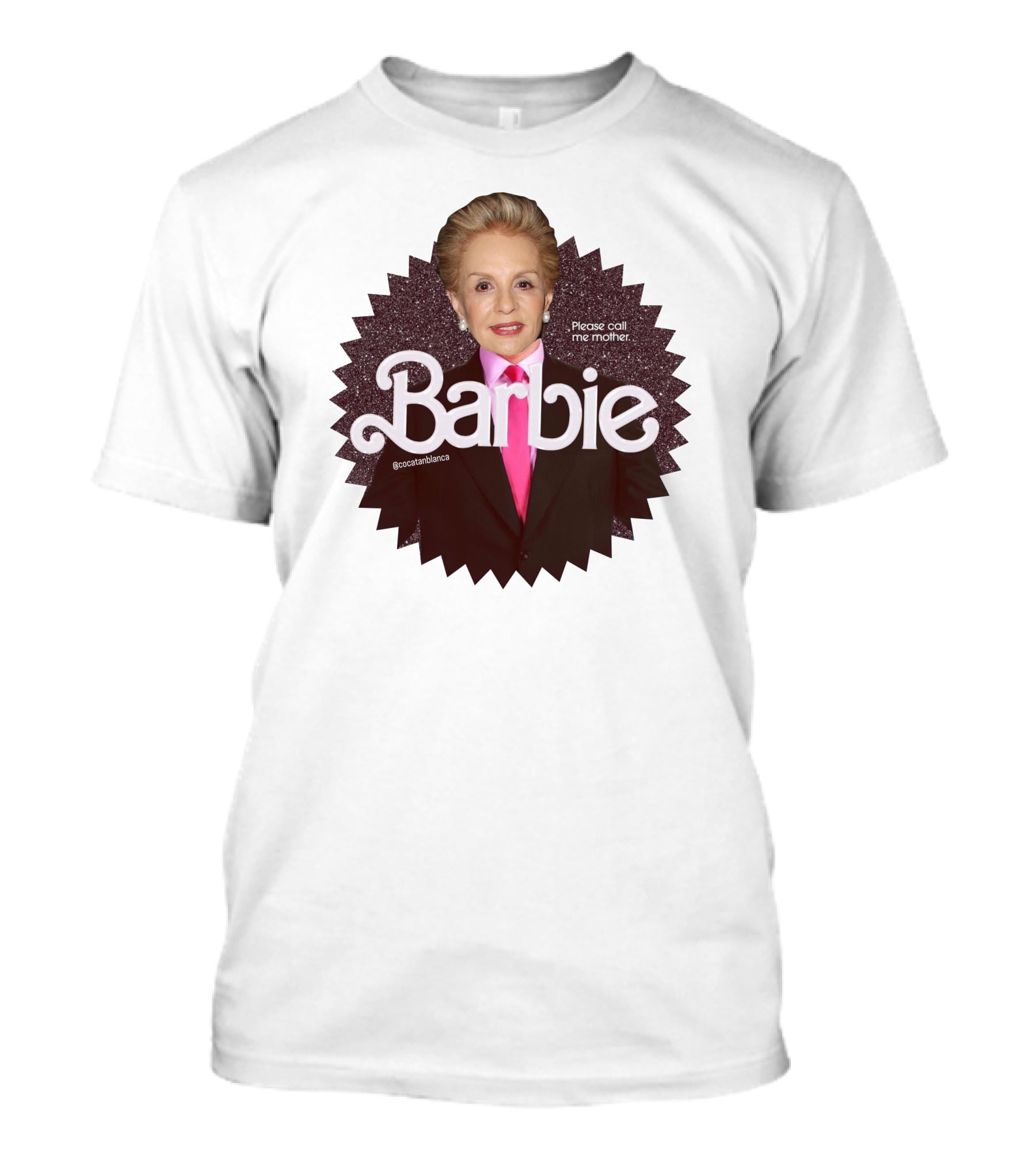 Barbie Please Call Me Mother Barbie @soccerbibanca T-Shirt